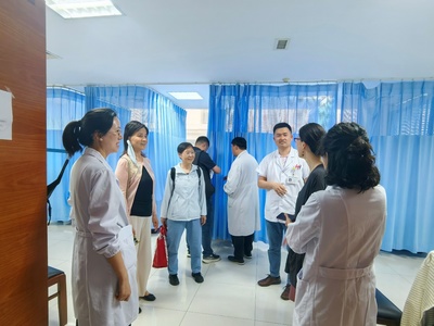 医学院康复系赴苏州市中医医院康复医学科调研交流，聚焦康复设备发展